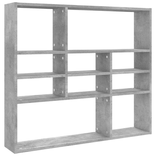 Wall Shelf | Concrete Grey | Engineered Wood | Medium | Wall Mounted