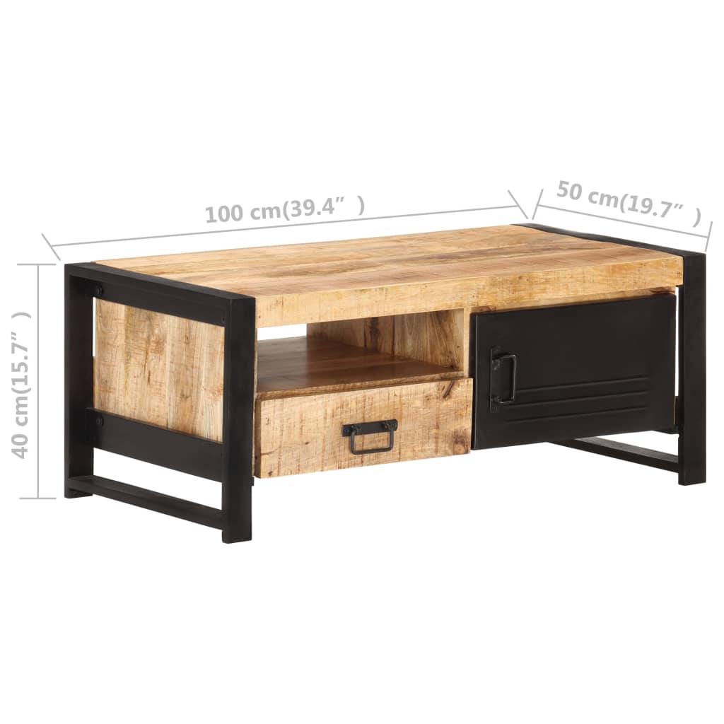 Coffee Table | Brown and black