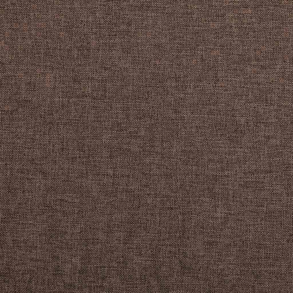 Linen-Look Blackout Curtains with Grommets 2pcs Taupe 140x245cm