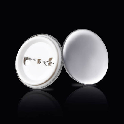 Pinback Button Parts 500 Sets 37 mm