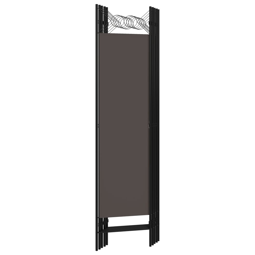 5-Panel Room Divider Anthracite 78.7"x70.9