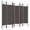 6-Panel Room Divider Anthracite 240x180 cm