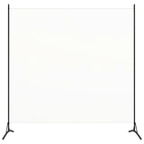 1-Panel Room Divider White 175x180 cm