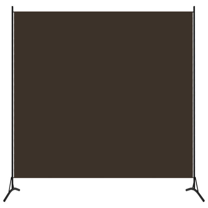 1-Panel Room Divider Brown 175x180 cm