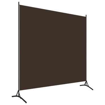 1-Panel Room Divider Brown 175x180 cm