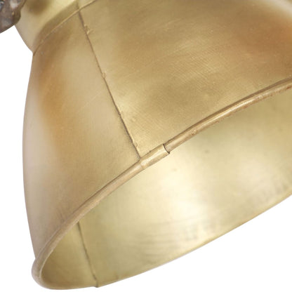 Industrial Wall Lamp Brass 90x25 cm E27