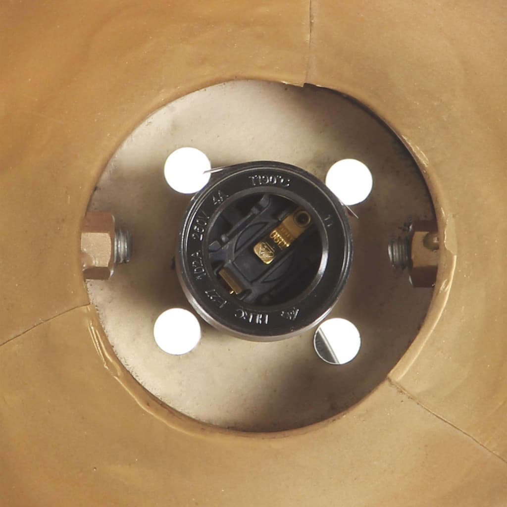 Industrial Wall Lamp Brass 90x25 cm E27