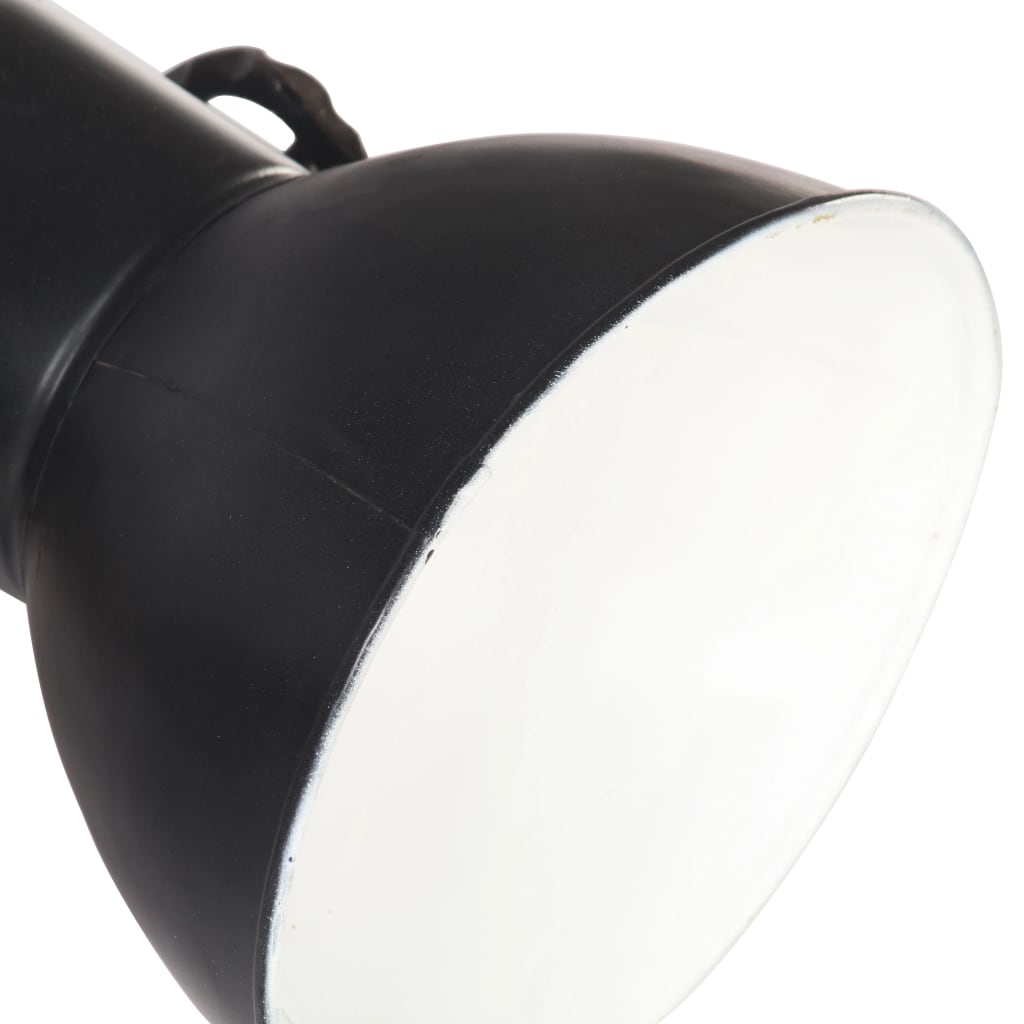 Industrial Wall Lamp Black 45x25 cm E27
