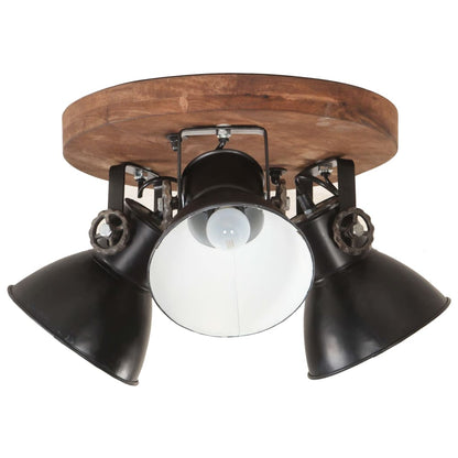 Industrial Ceiling Lamp 25 W Black 42x27 cm E27