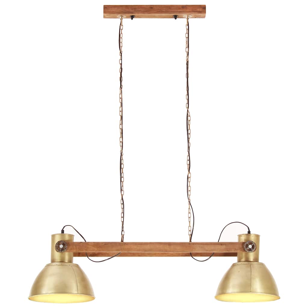 Industrial Hanging Lamp 25 W Brass 109 cm E27