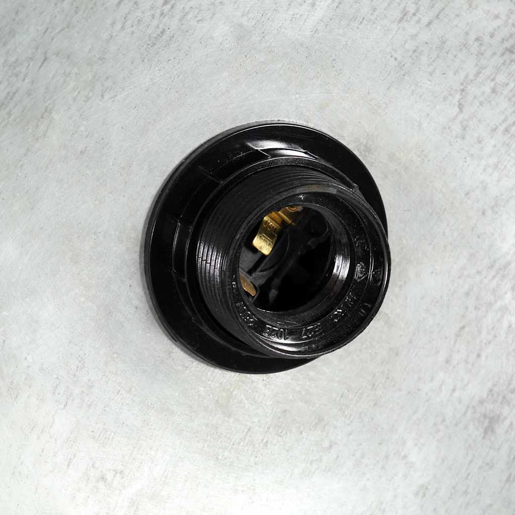 Industrial Hanging Lamp 25 W Silver Round 40 cm E27