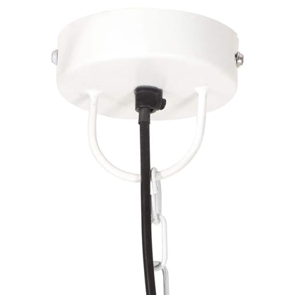 Industrial Hanging Lamp 25 W White Round 30 cm E27