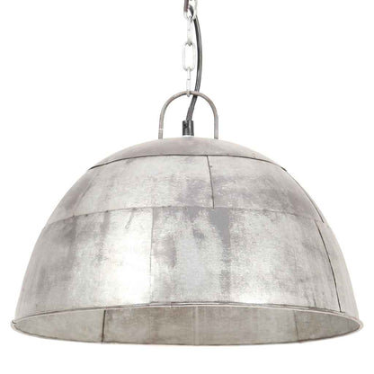 Hanging Lamp | Silver | Iron with silver coat finish | Medium