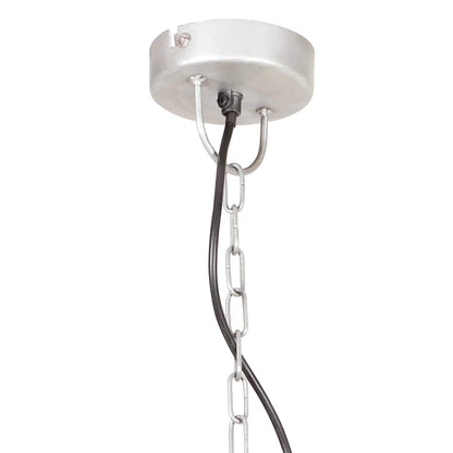 Hanging Lamp | Silver | Iron with silver coat finish | Medium