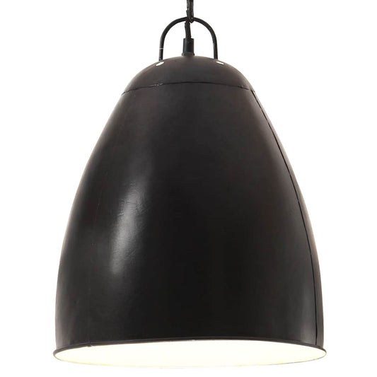 Hanging Lamp | Black | Iron with black coating | Medium | Industrial