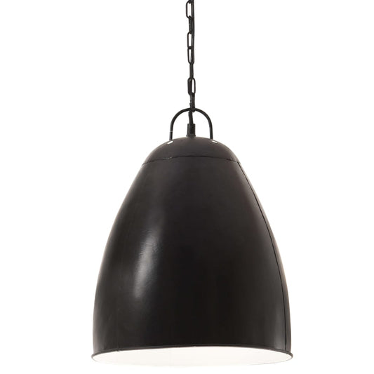 Hanging Lamp | Black | Iron with black coating | Medium | Industrial