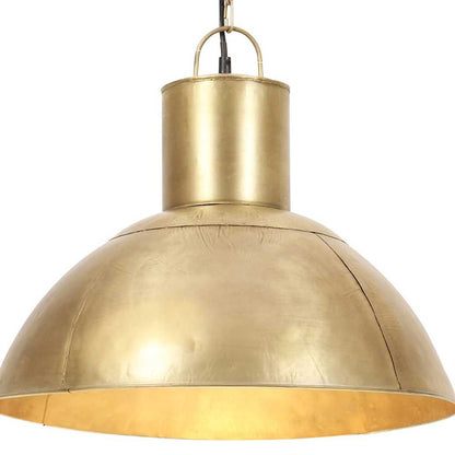 320564 vidaXL Hanging Lamp 25 W Brass Round 48 cm E27