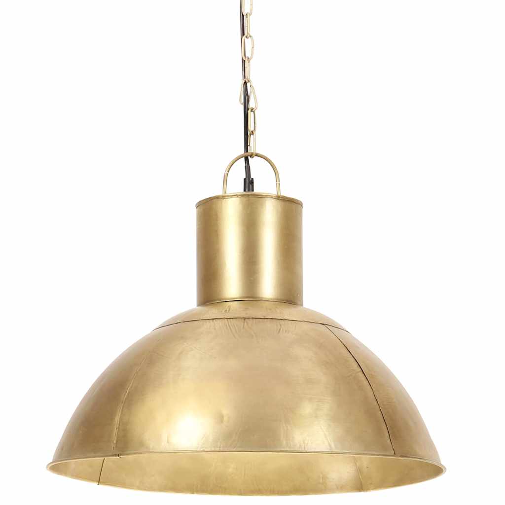 320564 vidaXL Hanging Lamp 25 W Brass Round 48 cm E27