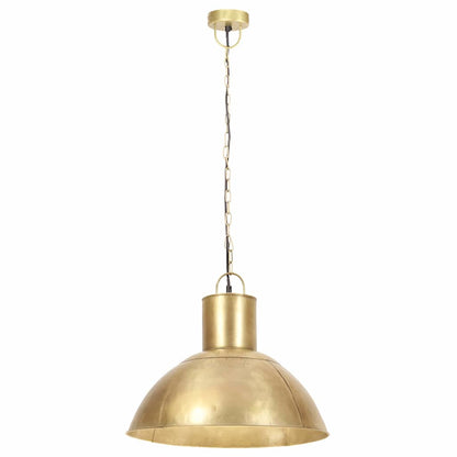 320564 vidaXL Hanging Lamp 25 W Brass Round 48 cm E27