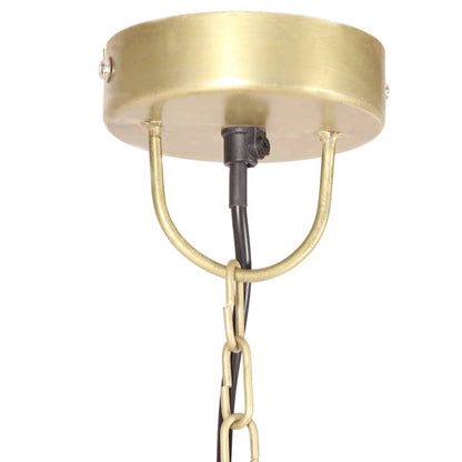 320564 vidaXL Hanging Lamp 25 W Brass Round 48 cm E27