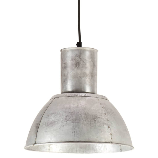 Hanging Lamp | Silver | Iron with silver coating | Medium | Industrial