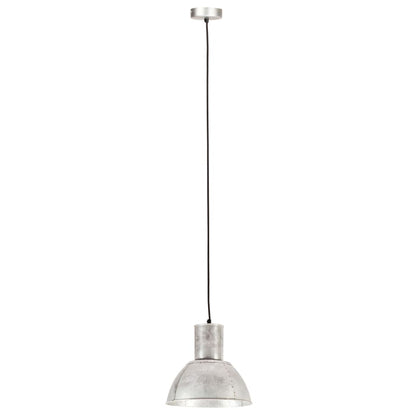 Hanging Lamp | Silver | Iron with silver coating | Medium | Industrial