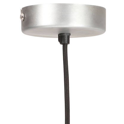 Hanging Lamp | Silver | Iron with silver coating | Medium | Industrial
