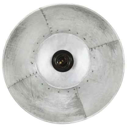 Hanging Lamp | Silver | Iron with silver coating | Medium | Industrial
