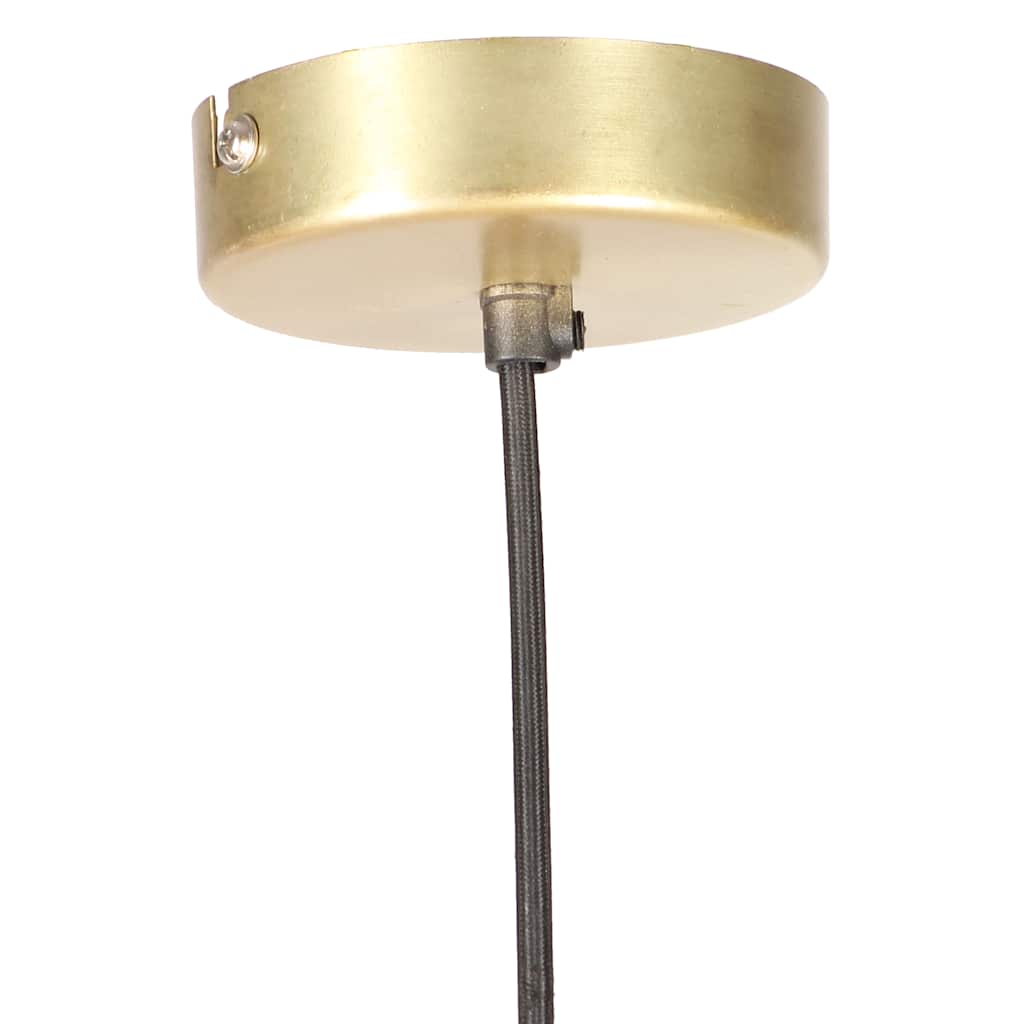 Hanging Lamp 25 W Brass Round 28.5 cm E27
