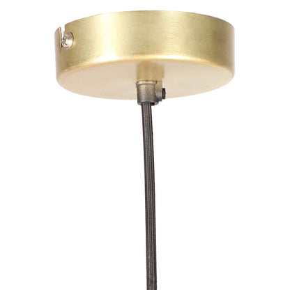Hanging Lamp 25 W Brass Round 28.5 cm E27