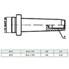 15 Pieces Boring Tool Set 50 mm Boring Head MT3-F1-12