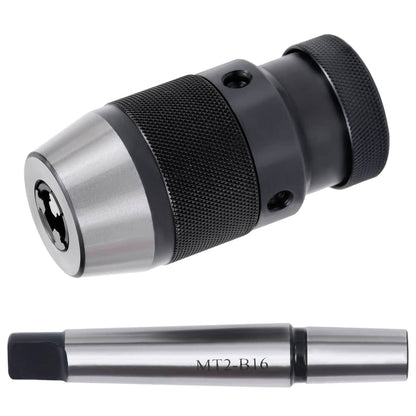 Quick Release Drill Chuck MT2-B16 with 13 mm Clamping Range