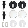 WC Toilet Seat with Soft Close Lid MDF Beach Design