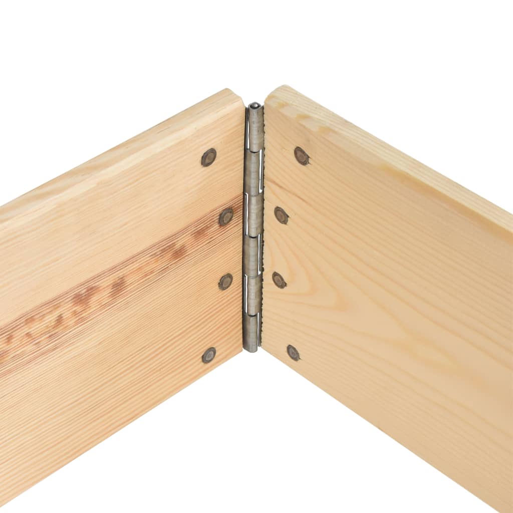 Raised Bed 80x120 cm Solid Pine Wood (310050)