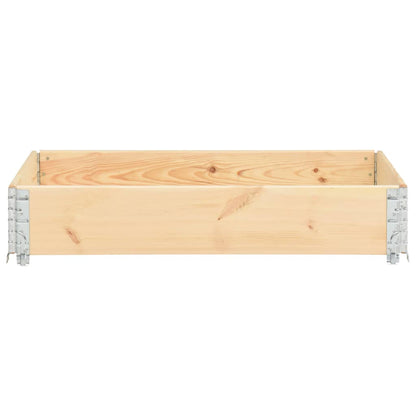 Raised Bed 50x100 cm Solid Pine Wood (310052 )