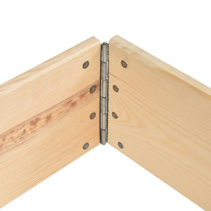 Raised Bed 100x100 cm Solid Pine Wood (310056 )