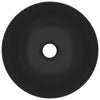 Bathroom Sink Ceramic Matt Black Round