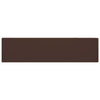 Bathroom Sink with Overflow Ceramic Dark Brown