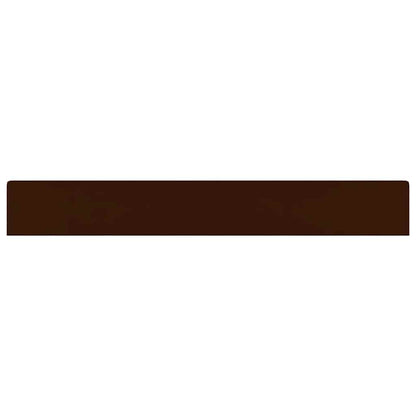 Luxury Basin with Faucet Hole Matt Dark Brown 60x46 cm Ceramic