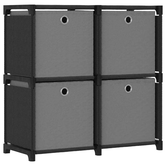 Display Shelf | Black and Grey | 100% polyester, steel | Medium