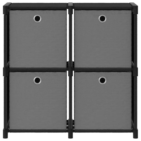 Display Shelf | Black and Grey | 100% polyester, steel | Medium