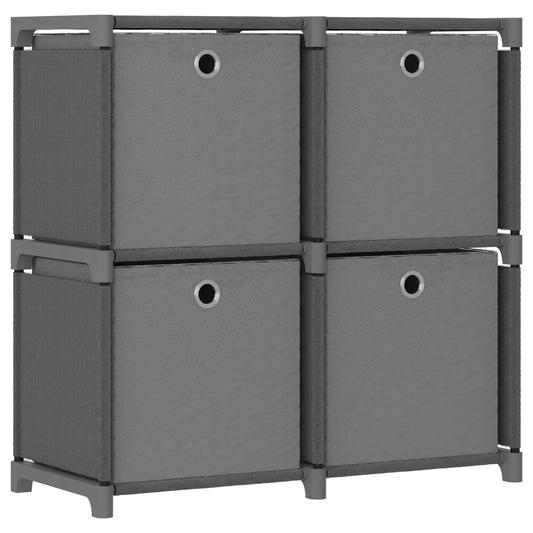 Display Shelf | Grey | Polyester fabric and steel | Medium