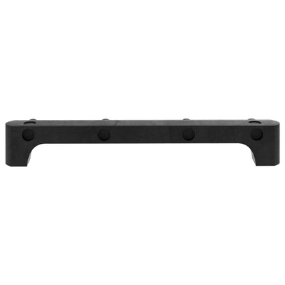 5-Cube Display Shelf Black 103x30x72.5 cm Fabric