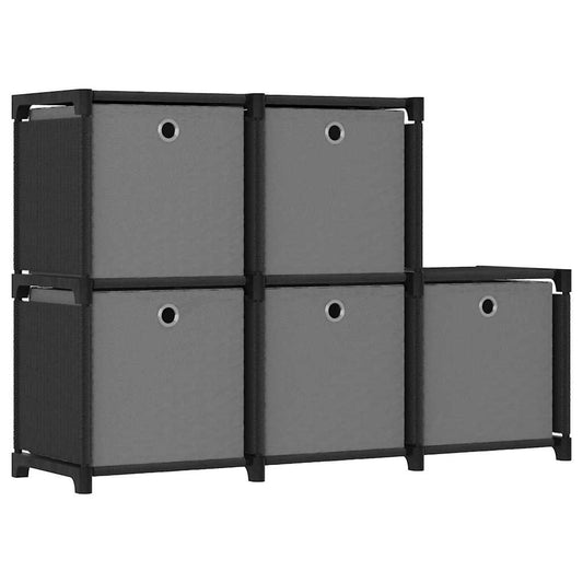 Display Shelf | Black and grey | 100% polyester fabric, Steel | Medium