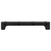 12-Cube Display Shelf Black 40.6"x11.8"x55.5" Fabric