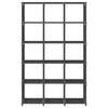 15-Cube Display Shelf Grey 103x30x175.5 cm Fabric