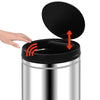 Automatic Sensor Dustbin 80 L Stainless Steel