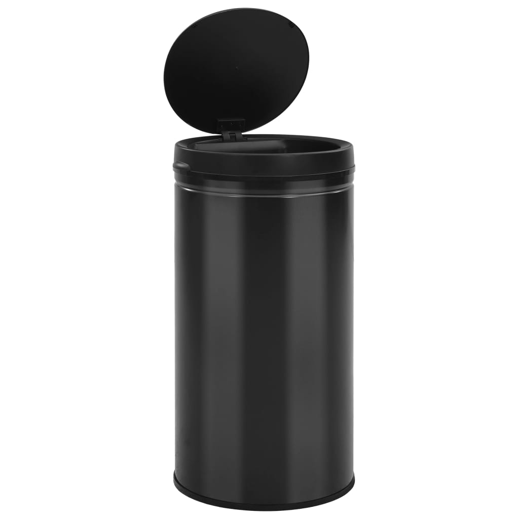 Automatic Sensor Dustbin 60 L Carbon Steel Black