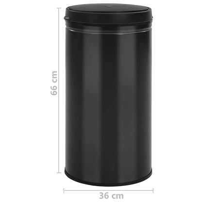 Automatic Sensor Dustbin 60 L Carbon Steel Black
