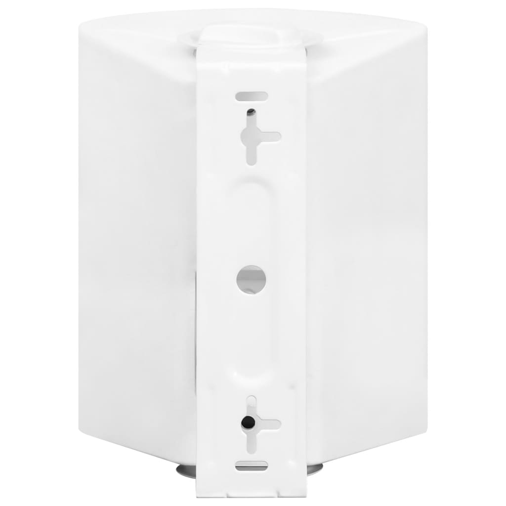 Wall-mounted Stereo Speakers 2 pcs White Indoor Outdoor 80 W